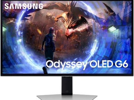 Samsung 27  Odyssey OLED G6 (G60SD) QHD 360Hz 0.03ms FreeSync Premium Pro Gaming Monitor Online now