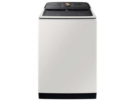 Samsung WA55A7300AE US 5.5 Cu. Ft. Extra-large Capacity Smart Top Load Washer With Super Speed Wash In Ivory Fashion