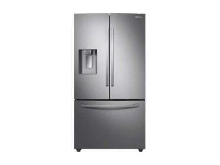 Samsung RF23R6301SR AA 23 Cu. Ft. Counter Depth 3-Door French Door Food Showcase Refrigerator In Stainless Steel Online Sale