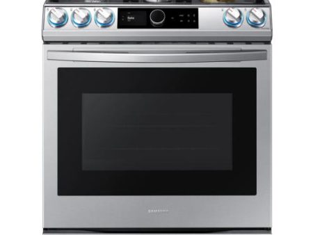 Samsung NX60T8711SS AA 6.0 Cu Ft. Smart Slide-in Gas Range In Stainless Steel For Sale