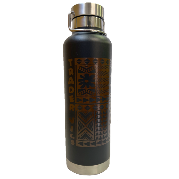 STAINLESS STEEL TAPA PATTERN WATER BOTTLE (3 colors to choose from) Fashion